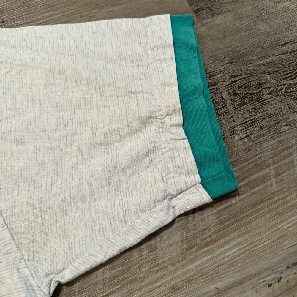 Utah Zion National Park gray and teal green ringer t-shirt single stitch XL - Picture 5 of 9